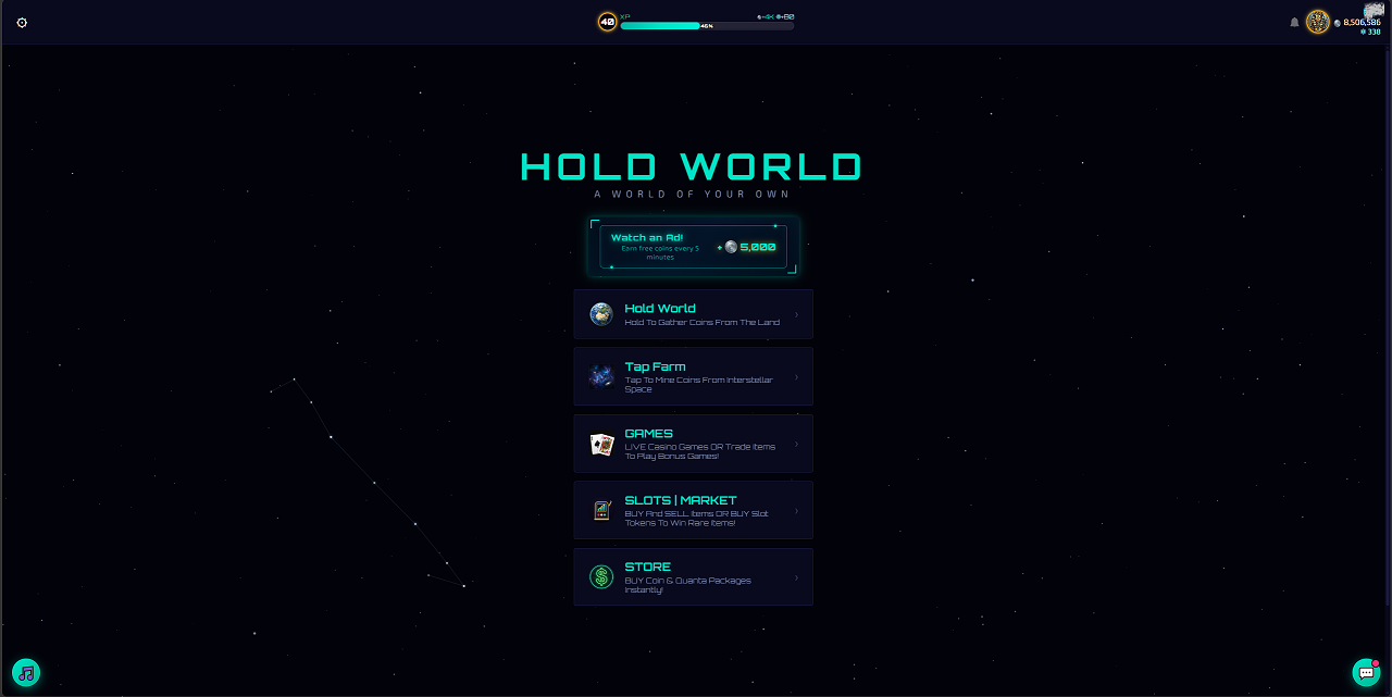 Live multiplayer presence and chat. see who's online and message players directly